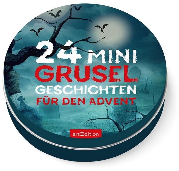 Cover von Adventskalender in der Dose: 24 Mini-Gruselgeschichten für den Advent