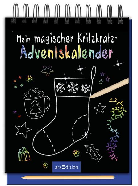 Cover von Mein magischer Kritzkratz-Adventskalender