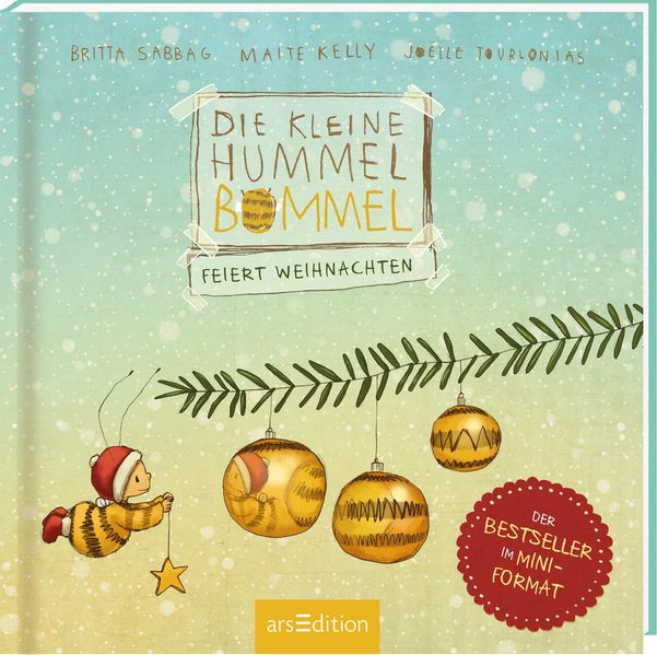 Cover von Die kleine Hummel Bommel feiert Weihnachten (Mini-Ausgabe)