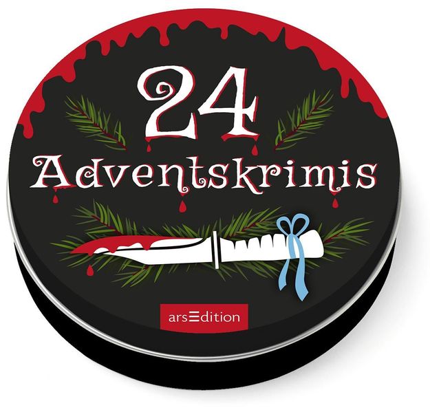 Cover von Adventskalender in der Dose (groß): 24 Adventskrimis