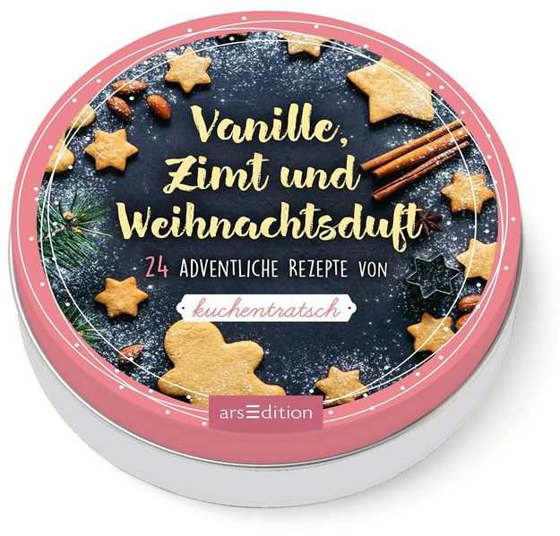 Cover von Adventskalender in der Dose: Vanille, Zimt und Weihnachtsduft. 24 adventliche Rezepte von Kuchentratsch