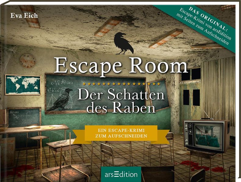 Cover von Escape Room. Der Schatten des Raben. Der neue Escape-Room-Thriller von Eva Eich