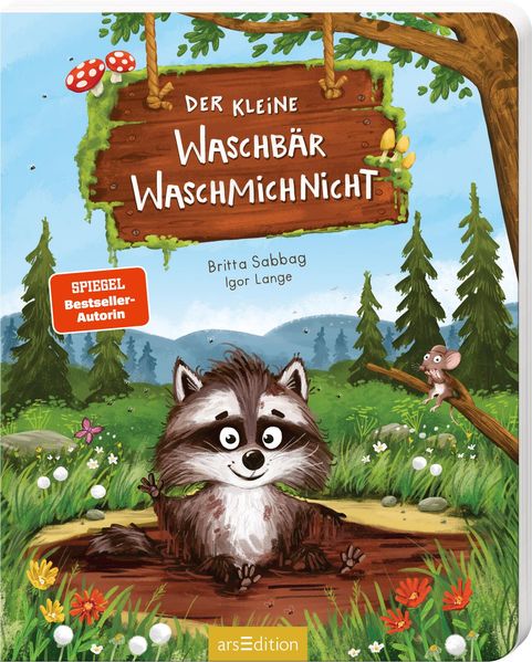 Cover von Der kleine Waschbär Waschmichnicht – Pappeausgabe