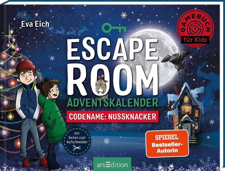 Cover von Codename: Nussknacker. Ein Escape Room Adventskalender