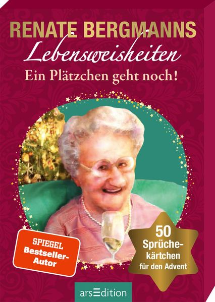 Cover von Renate Bergmanns Lebensweisheiten – ein Plätzchen geht noch!