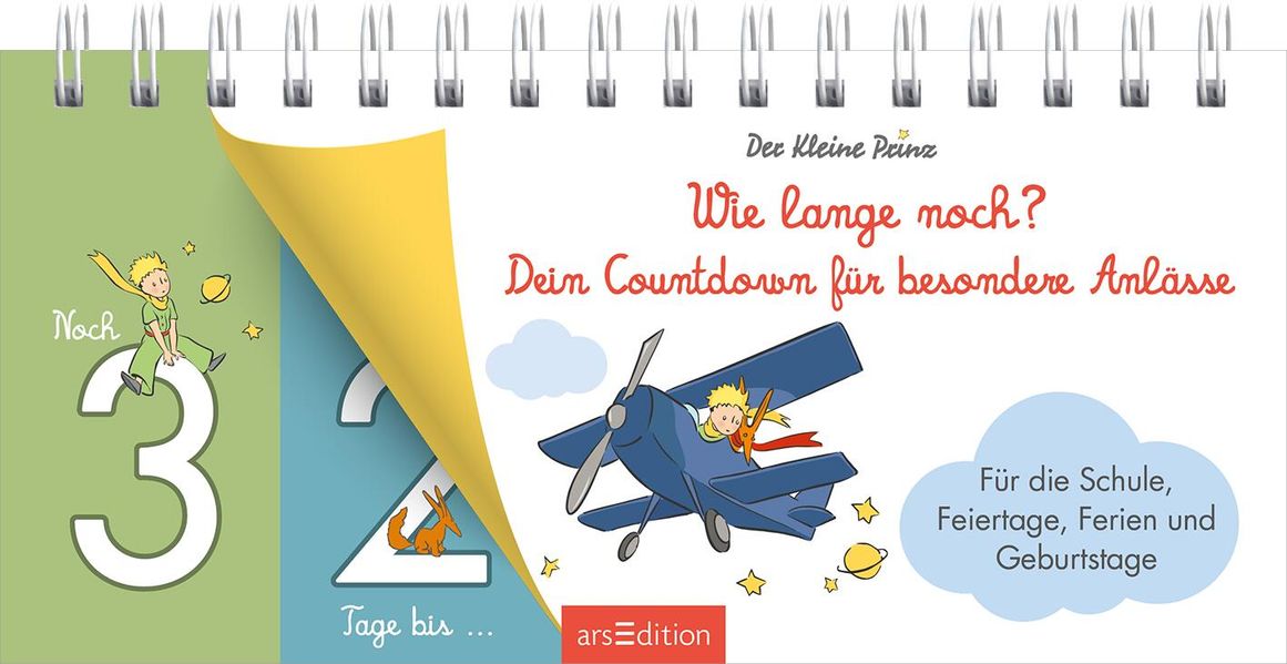 Cover von Der Kleine Prinz. Wie lange noch? Dein Countdown für besondere Anlässe