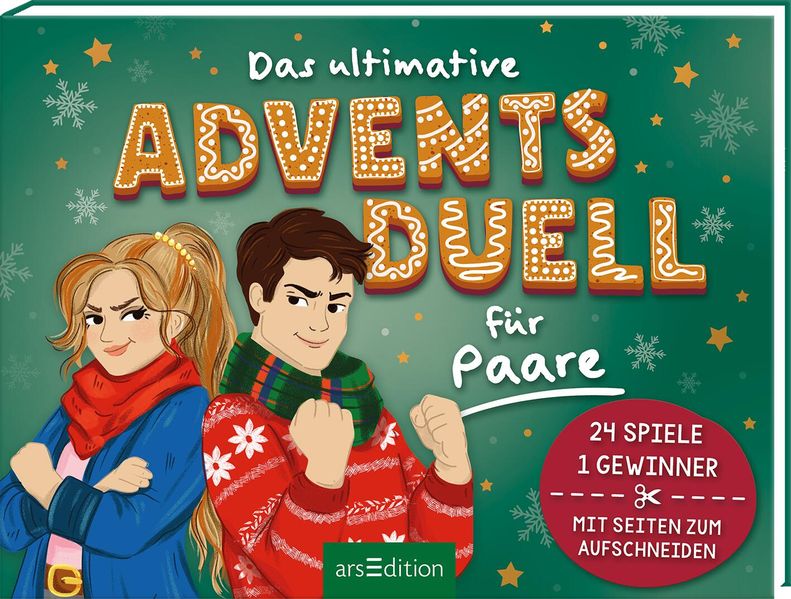 Cover von Das ultimative Adventsduell für Paare. 24 Spiele – 1 Gewinner