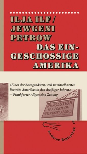 Cover von Das eingeschossige Amerika