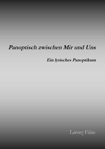 Cover von Panoptisch zwischen Mir und Uns