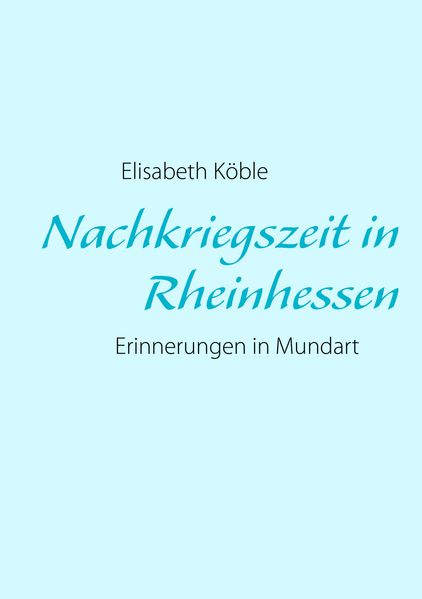 Cover von Nachkriegszeit in Rheinhessen