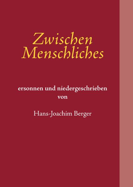 Cover von Zwischen Menschliches