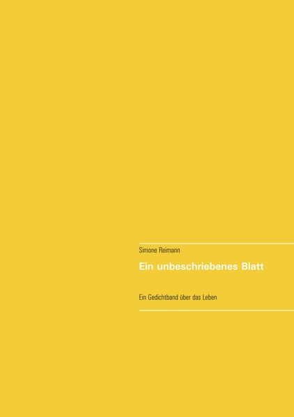 Cover von Ein unbeschriebenes Blatt