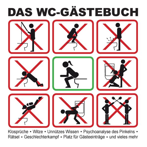 Cover von Das WC-Gästebuch