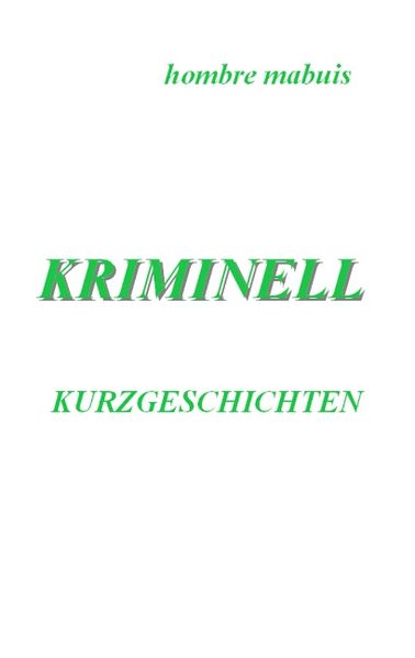 Cover von Kriminell