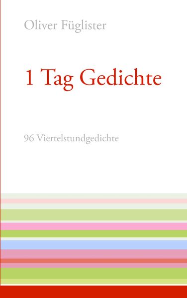 Cover von 1 Tag Gedichte