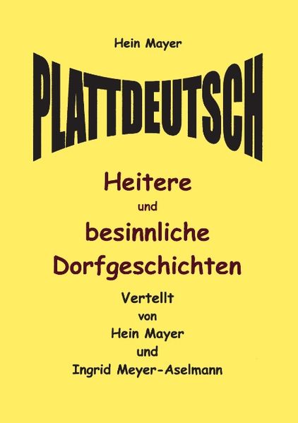 Cover von Plattdeutsch