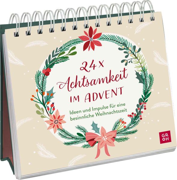 Cover von 24 x Achtsamkeit im Advent