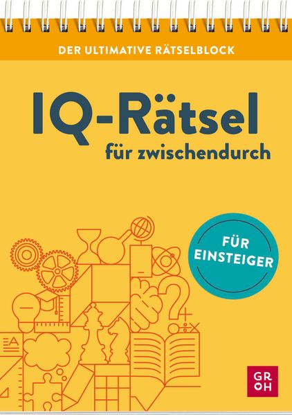 Cover von Der ultimative Rätselblock – IQ-Rätsel für zwischendurch