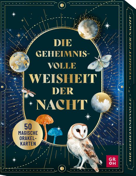 Cover von Orakelkarten: Die geheimnisvolle Weisheit der Nacht
