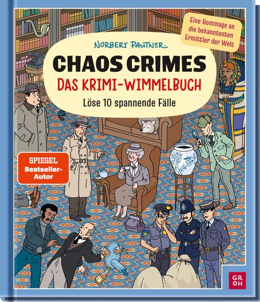 Cover von Chaos Crimes – Das Krimi-Suchbuch