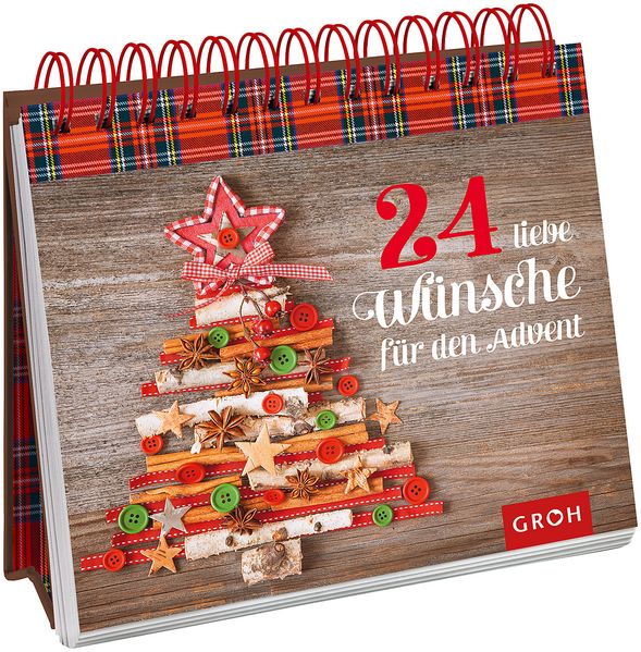Cover von 24 liebe Wünsche für den Advent