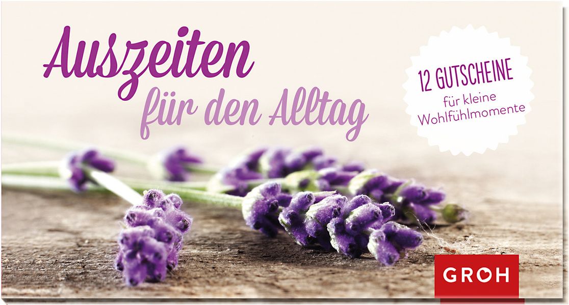 Cover von Gutscheinbuch Auszeiten für den Alltag