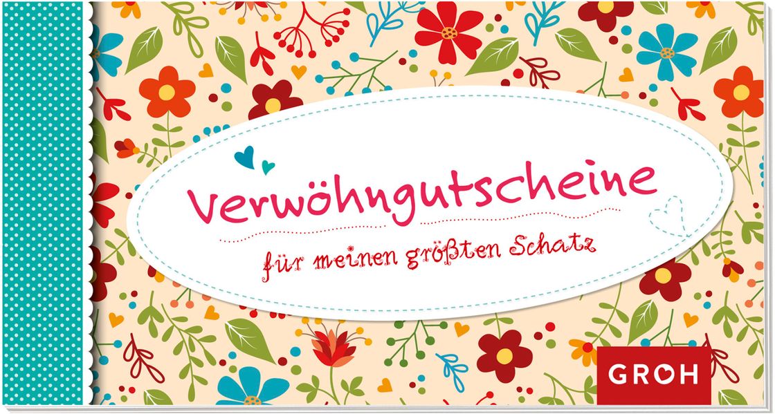 Cover von Gutscheinbuch Verwöhngutscheine für meinen größten Schatz