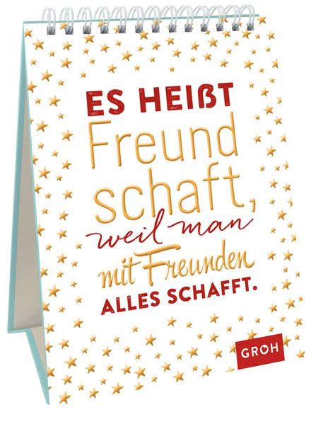 Cover von Es heißt Freundschaft, weil man mit Freunden alles schafft.