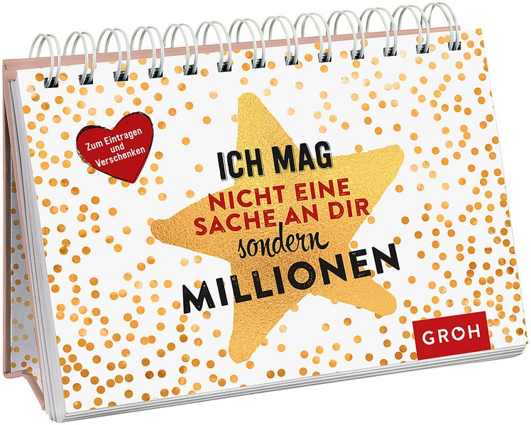Cover von Ich mag nicht eine Sache an dir, sondern Millionen