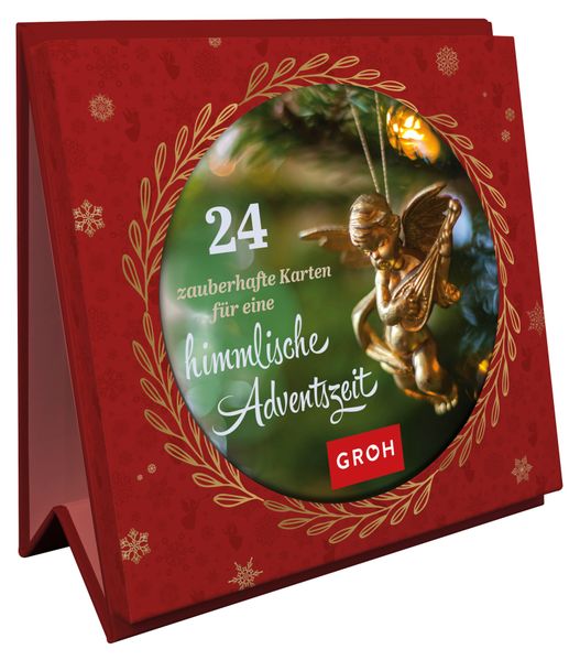 Cover von 24 zauberhafte Karten für eine himmlische Adventszeit