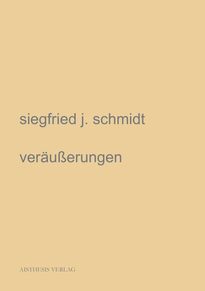 Cover von veräußerungen