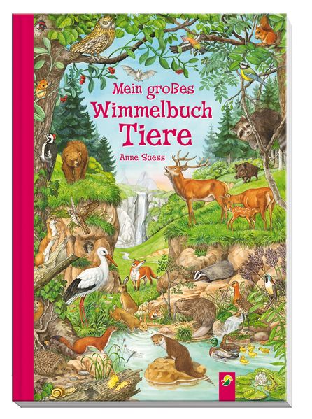 Cover von Mein großes Wimmelbuch Tiere