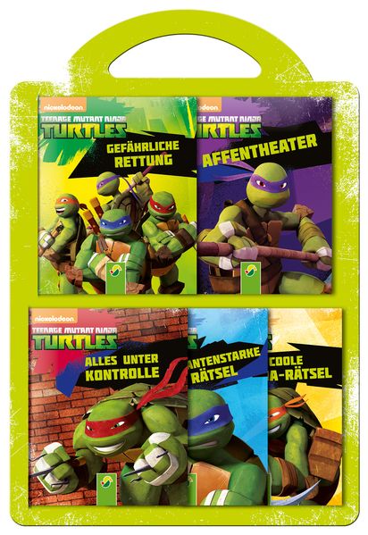 Cover von Teenage Mutant Ninja Turtles – 5 Minibücher im Set
