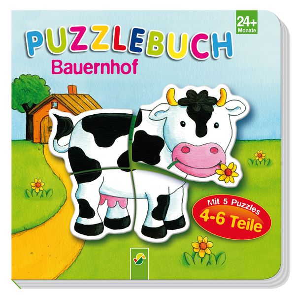 Cover von Puzzlebuch Bauernhof