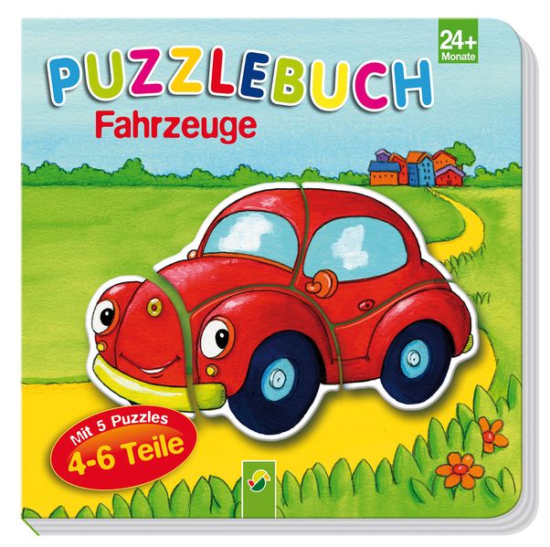 Cover von Puzzlebuch Fahrzeuge