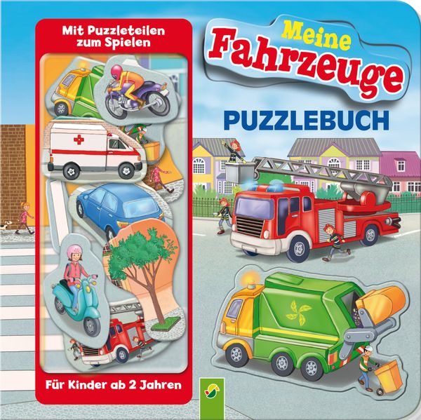 Cover von Puzzlebuch – Meine Fahrzeuge