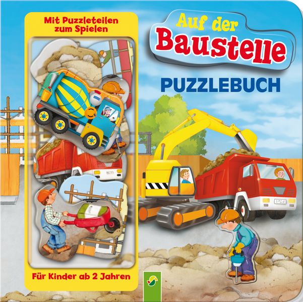 Cover von Puzzlebuch – Auf der Baustelle
