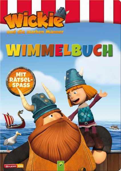 Cover von Wimmelbuch Wickie und die starken Männer