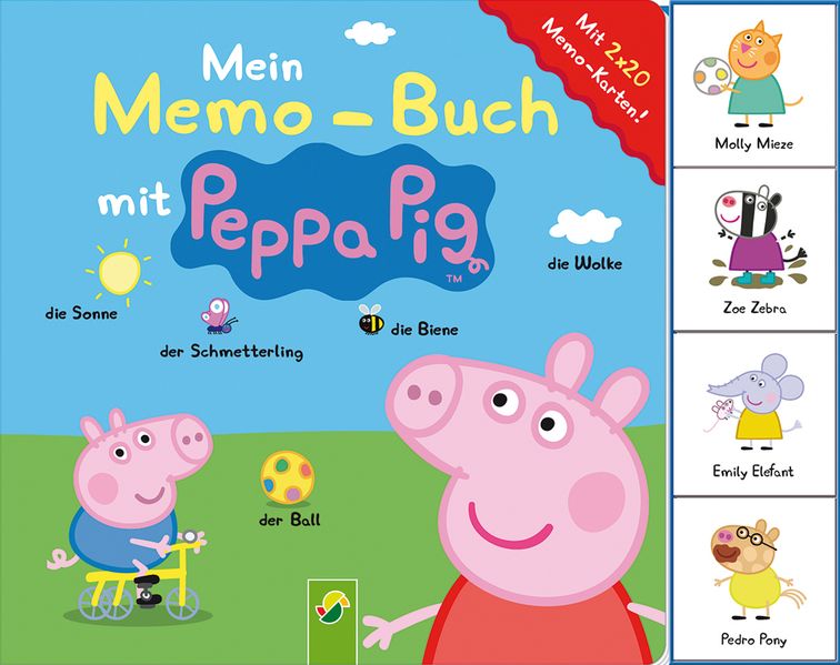 Cover von Mein Memo-Buch mit Peppa Pig