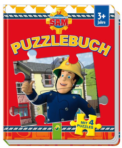 Cover von Puzzlebuch Feuerwehrmann Sam