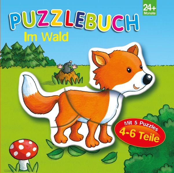 Cover von Puzzlebuch Im Wald