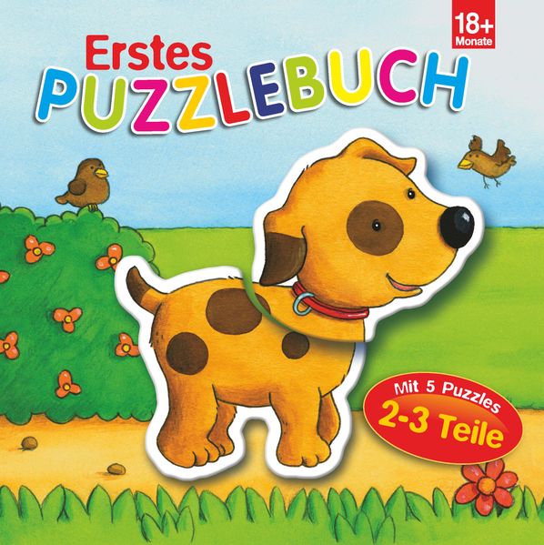 Cover von Erstes Puzzlebuch Hund