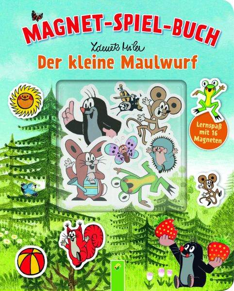 Cover von Der kleine Maulwurf Magnet-Spiel-Buch