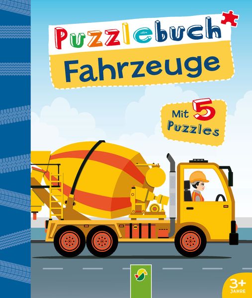 Cover von Puzzlebuch Fahrzeuge