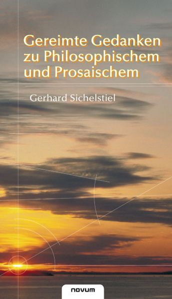 Cover von Gereimte Gedanken zu Philosophischem und Prosaischem