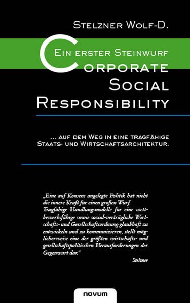 Cover von Ein erster Steinwurf – Corporate Social Responsibility