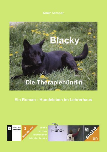 Cover von Blacky. Die Therapiehündin