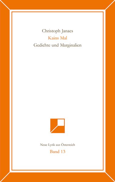 Cover von Neue Lyrik aus Österreich Band 13