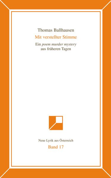 Cover von Neue Lyrik aus Österreich Band 17