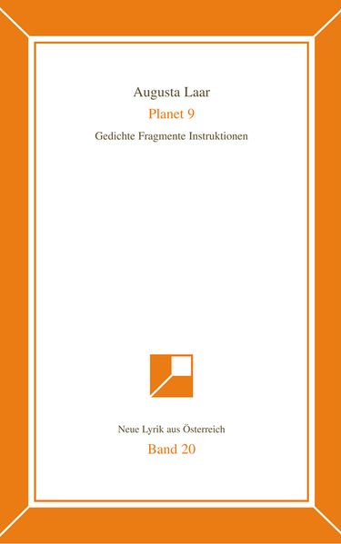 Cover von Neue Lyrik aus Österreich Band 20